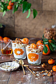 Tangerine chia pudding