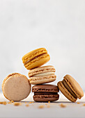 Verschiedene Macarons