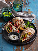 Wholegrain Tortilla Wraps with Beef