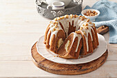 Spice cake with curd cheese filling
