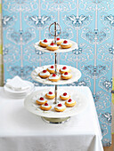 Cherry bakewell tartlet