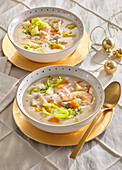 Festive fish soup