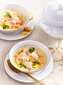 Festive fish soup