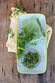 Chickweed paste