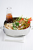 Asian crispy noodle salad