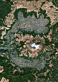 Mount Aso, Japan, satellite image