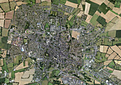 Bayeux, France, aerial photography