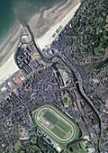 Deauville, France, aerial photography
