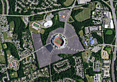 FedEx Field, Landover, Maryland, USA, satellite image
