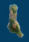 Grande Comore, Comoros, satellite image