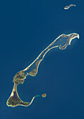 Magdalen Islands, Canada, satellite image