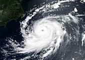 Hurricane Chris off eastern USA coast, satellite image