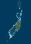 Palau, satellite image