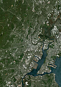 Newark, New Jersey, USA, satellite image