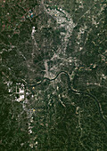 Cincinnati, Ohio, USA, satellite image
