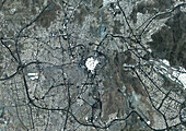 Mecca, Saudi Arabia, satellite image