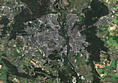Kiev, Ukraine, satellite image