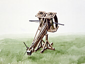 Roman weapon, c1st century, illustration