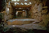 Menorca Naveta d'es Tudons, interior view, c.2000 BC