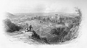 Winchester, from St. Giles Hill, illustration