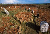 Boscawen-Un stone circle, Penwith, Cornwall, UK