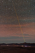 Laser guide star, VLT, Chile