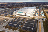 New warehouse, Detroit, Michigan USA