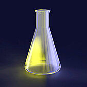 Conical flask, illustration