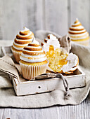 Lemon meringue cup cakes