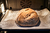 Spelt bread loaf