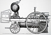 Ericsson's steam fire engine, illustration