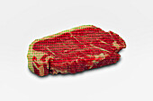 Artificial meat, conceptual composite image