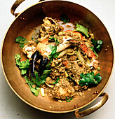 Thai crab curry