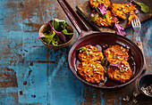 Potato and carrot fritters