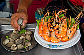 Cockles and prawns (Maldives)