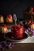 Stawberry-rhubarb compote
