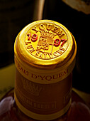 Cap on a bottle of Chateau d'Yquem from 1997