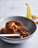 Sticky toffee puddings