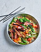 Gochujang beef and vegie stir-fry