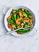 Tempeh stir-fry