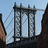 Williamsburg Bridge; New York City, New York, Vereinigte Staaten Von Amerika