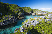 Ein beliebter Badeplatz auf der Insel Niue; Niue