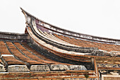 Roof With The Classic Taiwanese Style In The Folk Culture Village; Kinmen Island, Taiwan