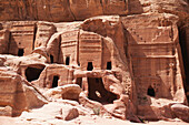 Nabatäer und römische Gräber; Petra, Jordanien