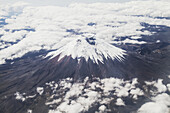 Aerial View Of Cotopaxi Volcano, Cotopaxi National Park, Cotopaxi, Ecuador