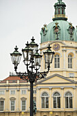 Lamp Post In Front Of Charlottenburg Palace; Berlin, Germany