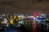 Londoner Ansichten von Altitude 360, Millbank Tower; London, England