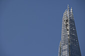 Der Shard-Wolkenkratzer von Renzo Piano nahe der London Bridge am Südufer; London, England