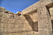 Bas Reliefs, Hypostyle Hall, Medinet Habu (Mortuary Temple Of Ramses Iii), West Bank; Luxor, Egypt