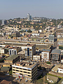 Luftaufnahme von Kampala; Kampala, Uganda